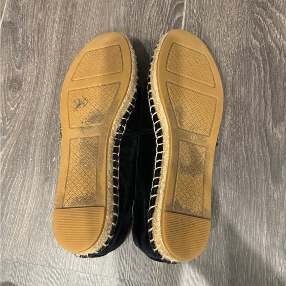 Tory Burch black velvet suede espadrilles - Picture 7 of 7